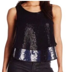Sequin tank by Amanda Uprichard size M